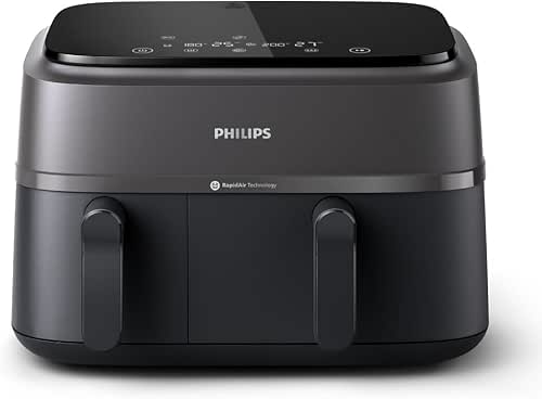 Philips Dual basket Airfryer - Cuisson saine, rapide et polyvalente,