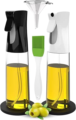 Lot de 2 vaporisateurs d'huile de cuisine de 300 ml