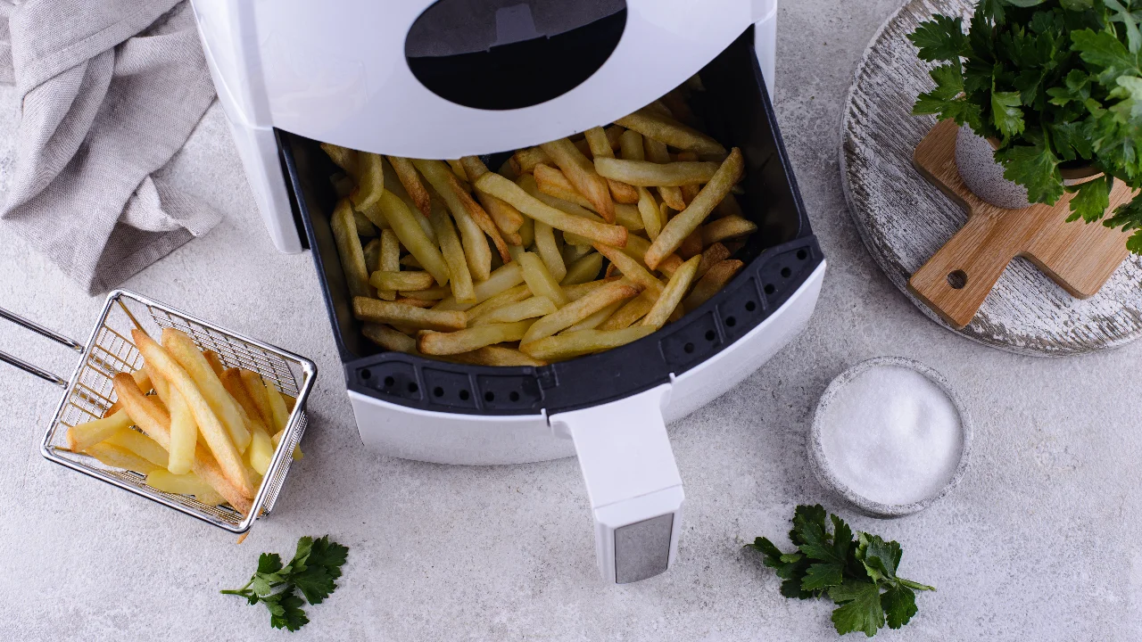 faire des frites à l'air fryer