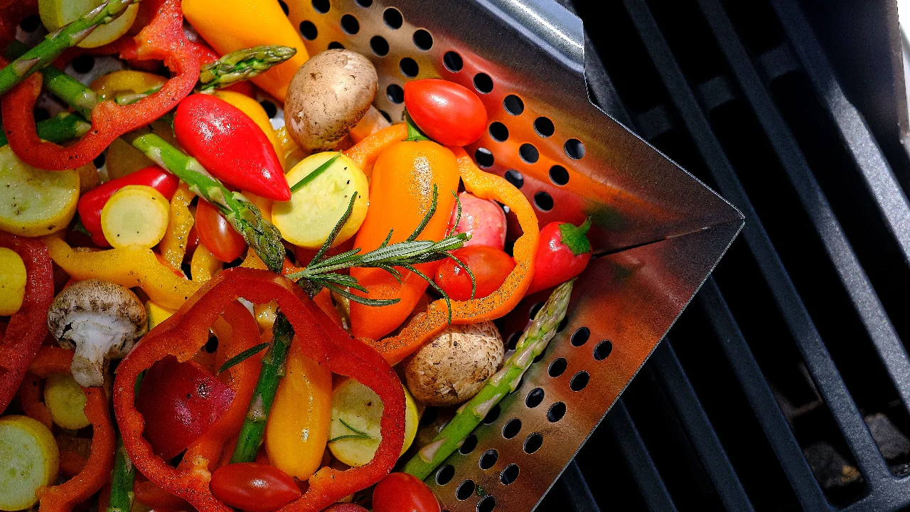 cuir des légumes surgelés au air fryer