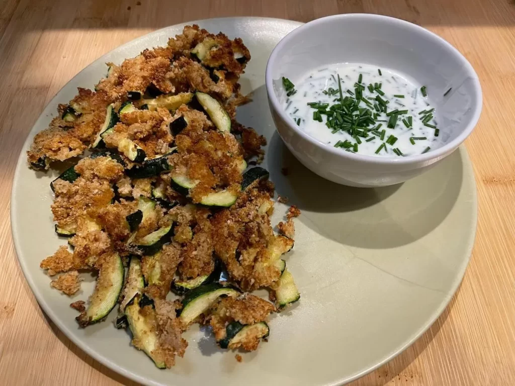 Frites De Courgettes Au Air Fryer Culinair Fr